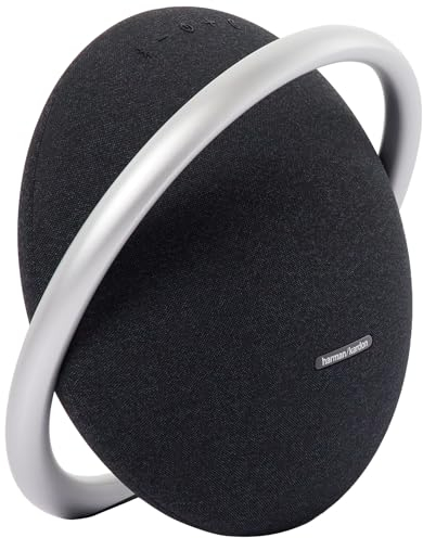HARMAN KARDON Onyx Studio 8 Tragbarer Bluetooth-Lautsprecher, Schwarz, 50 W