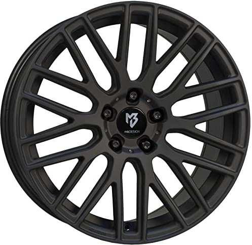 MB Design Felge KV4 8.5Jx19 ET26 5x112 Schwarz stumpfmatt kompatibel mit BMW 2 3 4 5 6 7 8 i4 iX3 X3 X4 Z4