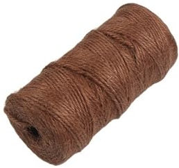 Garten Schnur 100 m/Rolle, 2 mm, bunt, Jute-Seil, Schnur, Faden, Schnur, handgefertigt, DIY, Basteln, Seil, Schnur, Farbe, Geschenkverpackung, Schnur, Heimtextilien, Dekor (Color : 2mm Chocolate)