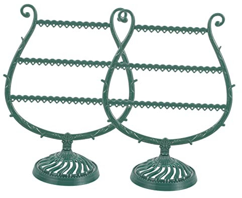 COSMEVIVI 2pcs Earring Display Holders Wine Cup Shape Jewelry Organizers Earring Stand Organizer for Girls Stand for Selling