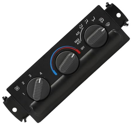 Värme Kontrollpanel För S-10 1998-2005 15098964 16250545 09351325 AC Klimatkontrollmodul Ersättningspanel Värmebrytare