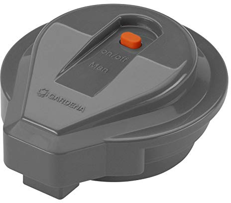 Gardena Steuerteil 9 V: Steuereinheit zur Zeitsteuerung des Bewässerungsventils 9 V, automatische Bewässerung in Abwesenheit, kabellos (1250-20)