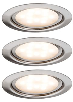 Paulmann 935.53 Einbauleuchte, Metall, Integriert, silber