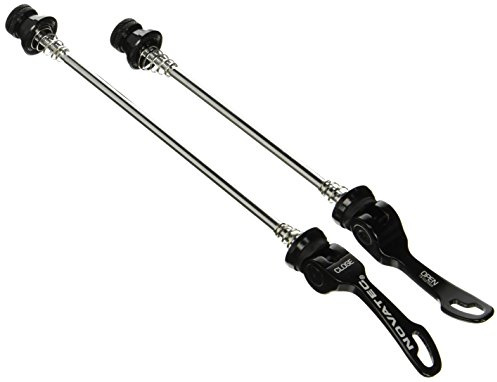 Novatec QR/321060 Set de Cierre rápido de Rueda Unisex, Negro