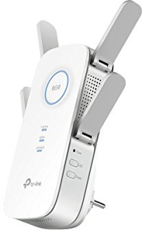 TP-Link AC1900 Double Bande Wi-FI Range Extender W/Port Gigabit Ethernet, WiFi jusqu'aux Smart Home et appareils Alexa, 3 x 3 (Mu-mimo Re500)