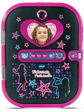 VTECH - Kidisecrets Selfie Music Noir - Agenda Electronique Musical