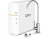 Frizzlife GX99 UF Under Sink Water Filter System - 0.01 Micron, High Flow Drinking Water Filtration with Brushed Nickel Dedicated Faucet, Zero Waste Water, No Power Required, USA Tech Support