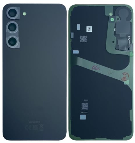 Original Samsung batterihölje bakre täckning baksidan för Samsung Galaxy S23 Plus S916B (svart)