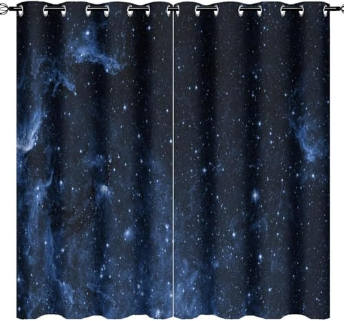 3D Bedruckte Kinderzimmergardinen, Verdunkelungsgardinen Für Das Schlafzimmer Und Wohnzimmer, Geräuschdämmend, Isolierend, Softes Mikrofaser-Set Mit 2 Stück, Heimdekoration 150X166 Cm -A-346976-271873
