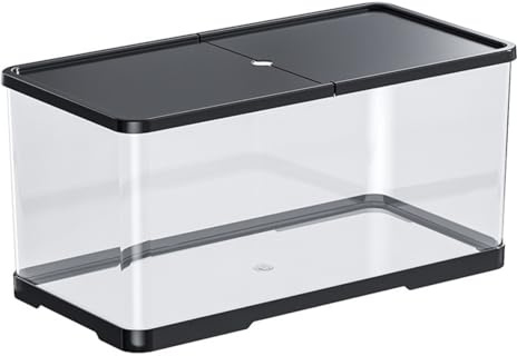 Generic Gabbia di criceto Russo Plastica, Casa per criceto Confortevole, Panoramica a 360°, Materiale Asso, Progettazione Di Aerazione, Telaio Integrato
