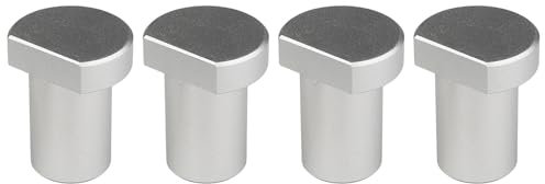 Set di 4 panchine in alluminio per cani, banchi da lavoro, pioli per frenare e piallare stabili, con fori da 19 mm o 20 mm