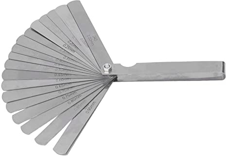 WALFRONT Spessimetro Strumento di Misura in Acciaio Inossidabile Ad Alta Precisione, Righello per Ingegneri Meccanici con Facile Identificazione, Ampia Gamma di Applicazioni