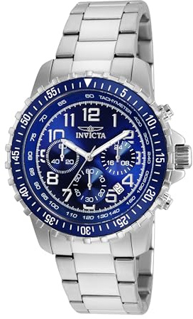 Invicta Men's Specialty Quartz Watch with Stainless Steel Band, Silver (Model: 6621)
