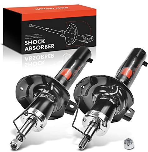 Frankberg 2x Ammortizzatore Pressione del gas Anteriore Compatibile con Golf Plus 2004-2013 2005-2014 II 2004-2013 2003-2015 Sostituisci# 335808