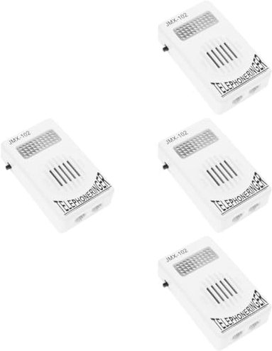 KONTONTY Lot De 4 Amplificateurs De Volume Améliorés pour Téléphone Fixe Installation Facile