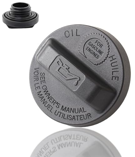 Engine Oil Filler Cap Oil Tank Cover Oil Cap Replacement 15610-RAA-A01 15610-P5G-000 Compatible with Honda Civic 2003-2012 for CR-V 2002-2011 for Acura 2003-2009
