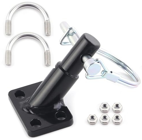 GREATRICH Remolque Bicicleta, Remolque Bicicleta Niños, Enganche para Remolque de Bicicleta, Acoplador Universal de Acero, Fijación Segura con Pasador, para Niños, Bicicleta Eléctrica