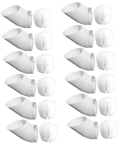 Parliky Hydroponic Planter Cups Mit Pflanzschwamm Für Soillose Balkon-gemüsegarten Pflanzenzucht Indoor Hydroponik Zubehör Platzsparend Und Einfach Anzuwenden