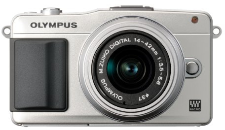 Olympus E-PM2 - Cámara Digital de 17.2 MP (Pantalla táctil de 3, Zoom óptico 3X, estabilizador de Imagen), Plateado