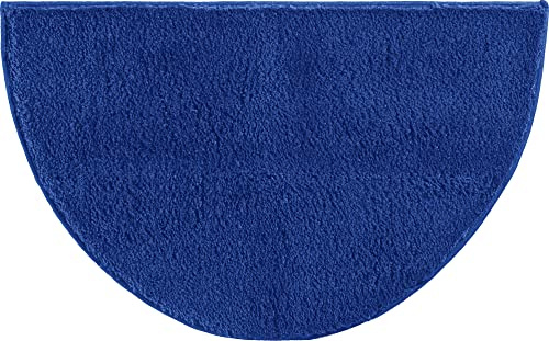 Erwin Müller Duschvorlage, Duschmatte, Duschvorleger Rhodos Uni rutschhemmend Royalblau Größe 50x80 cm - ultraweich, extrem saugfähig, flusenarm