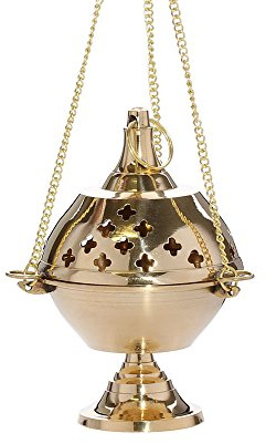 Quemador de Incienso NKlaus Avalle Hecho a Mano Quemador de Incienso Pulido 1570