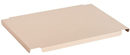 HAY Colour Crate Lid M Deckel Colour Crate aus pulverbeschichtetem Stahl, Farbe: Powder, Maße: 26,5 cm L x 34,5 cm B x 1,5 cm H, AC458-A602-AF65