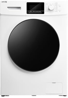 HYE 10kg Front Loader Grey Washing Machine with BLDC Inverter Motor, 1400rpm Spin, A Energy Rated, Add Garment Function, Steam Programmes & Super Quick Wash – Ideal for Families – W0110RT14W07 [2025]