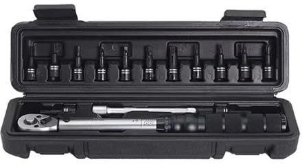 ZGJIAJU Professional NL-15 PRO Bicycle Bike Torque Wrench 2-20N·m Allen Key Tool Socket Spanner Set Kit