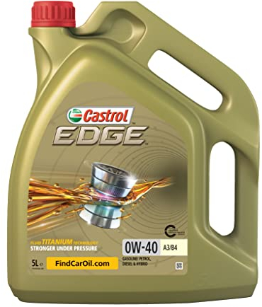 Castrol EDGE 0W-40 A3/B4, 5 Liter