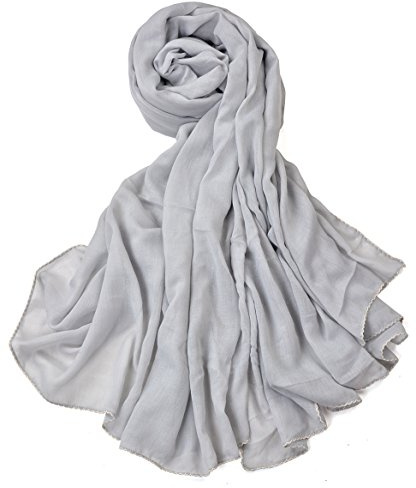 Miobo XXL Damen Stola Schal Unifarbe 220x 140 CM in verschiedenen Farbe aus Viskose