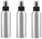 Confezione da 3 bottiglie spray in alluminio per oli essenziali, riutilizzabili, nebulizzatore per profumo, bottiglia vuota, in metallo, per cosmetici, da viaggio, 120 ml
