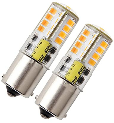 HRYSPN piccola lampadina, design impermeabile, 5 Watt bianco caldo 3000K