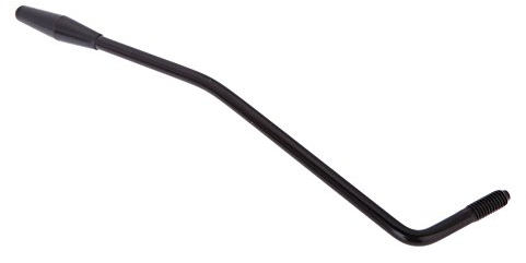 6mm Metall Tremolohebel Jammerhaken mit Spitze fuer E-Gitarre Strat (schwarz)