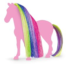 schleich 42654 Haare Beauty Horses Rainbow, ab 4 Jahren, HORSE CLUB Sofia's Beauties - Spiel-Zubehör, 2 Teile