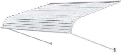 VEVOR Aluminum Awning 60 x 42 in, Durable Window Awning Door Canopy, Lightweight and Stable Aluminum Awnings for Doors Exterior Rain Snow Sunlight Protection for Door Entrance Windows Patio Porch