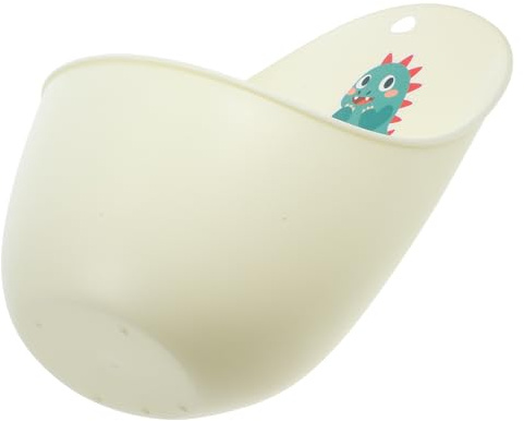 Mipcase Orinatoio per Piccoli da Appendere, Vasino per Neonati in Plastica Beige, Allenatore per Orinatoio per Ragazzi Motivo Cartoni Animati, Adatto All’addestramento al Vasino e Uso