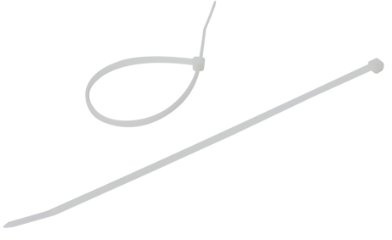 Collier électricien | Collier plastique serrage | Attache de câble | Serre câble | Sachet avec accroche de 25 colliers 3,6 mm x 200 mm PA 6,6 | Incolore | 709088 Debflex