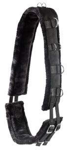 PFIFF Longiergurt, schwarz Pony