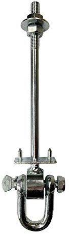 Loggyland Haken für Schaukeln 'durch' - Typ D - Stablänge 22cm ~ Schaukelhaken ~ Sicherrungsschaukelhaken