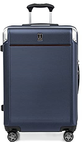 Travelpro Platinum Elite Hardside Checked Luggage, True Navy, 25-Inch