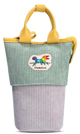 Xespis Federmäppchen Reißverschluss, Teleskopisch Mäppchen, 2-in-1 Standmäppchen, Federtasche Mädchen, Schüttelpenal Teenager, Schulmäppchen, für Mädchen Geschenke 7 8 9 10 11 12 Jahre