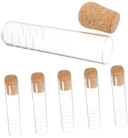 WATIIFUFU 6piezas Infusor De Té De Vidrio Transparente Filtro De Té Suelto Colador Para Taza Uso Tetera y Material Reutilizable