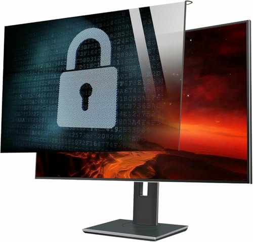 MNJVCFDS DUANWUS 20 Inch Computer Privacy Screen Filter for Widescreen Monitor, Hanging Type Anti-Glare Anti-Scratch Protector,（458x270 mm）