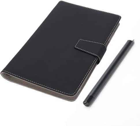 Yanmis Smart Pen Notebook Set, Real Time Paper Screen Sync Digital Pen with OCR Text Recognition and Recording, for Study Work Note Taking Drawing