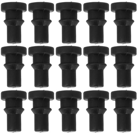 GATHINESS 16 Piezas de Patas de Silicona Negras Reemplazables para Olla Arrocera y Olla de Cocción Lenta, Accesorios Versátiles para Electrodomésticos de Cocina Hogar