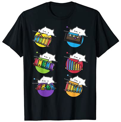 Lustige Bongo-Katze Meme-Tastatur, niedliches Kätzchen, Geburtstagsgeschenk T-Shirt