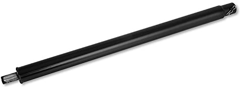 EBERTH Rallonge pour Tarière Thermique Tarière à Essence Perceuse de Sol avec 600mm de Longueur, Acier, Laqué Noir, Connexion Enfichable avec Boulon de Sécurité, Diamètre du Logement 20mm