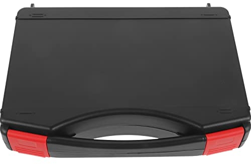 Angoily Maletín de plástico pequeño rígido para herramientas, maletín de almacenamiento portátil para herramientas, resistente al agua, funda protectora para cámara, organizador de archivos, color