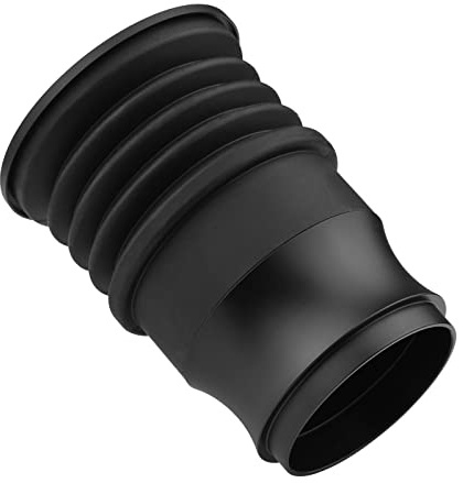 Demwa Aluminum Alloy Single Dose Hopper with Silicone Bellow Coffee Grinder Accessories Replacement for MAZZER mini Coffee Grinder