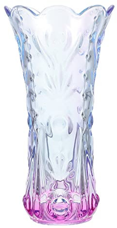 DECHOUS Ornamento Da Tavolo Vaso Di Cristallo Artistico Contenitore Per Fiori Per La Casa Vaso Per Fiori Per Piante Senza Sbavature